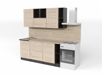 Кухонный гарнитур Томилла макси 4 1800 мм (Герда) в Советском - sovetskij.mebel-e96.ru