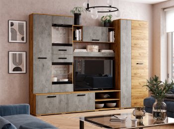 Стенка Трамп со шкафом (БТС) в Советском - sovetskij.mebel-e96.ru