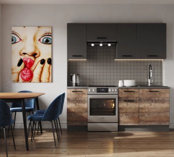 Кухонный гарнитур Трансильвания 2000 мм в Советском - sovetskij.mebel-e96.ru