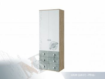 Шкаф Тренд ШК-07 800 мм (БТС) в Советском - sovetskij.mebel-e96.ru