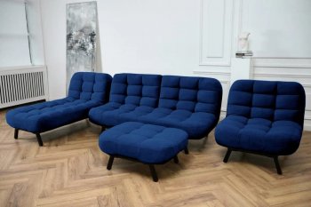 Диван Абри Синий в Советском - sovetskij.mebel-e96.ru