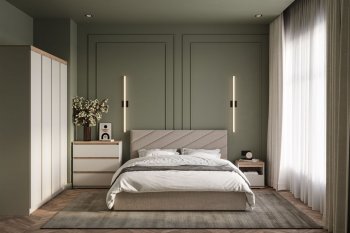 Спальный гарнитур Юта модульный (БМ) в Советском - sovetskij.mebel-e96.ru