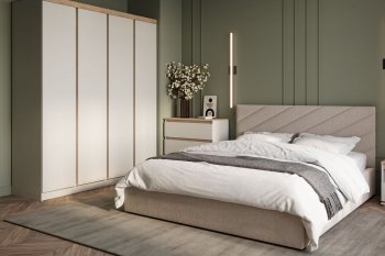 Кровать двуспальная Юта (БМ) в Советском - sovetskij.mebel-e96.ru