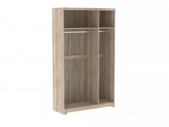 Шкаф 1400 мм Юта 3-х дверный с зеркалом (СБК) в Советском - sovetskij.mebel-e96.ru